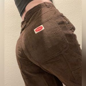 Rare 90s Deadstock Revolt Brown Corduroy Cargo Pants